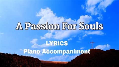 song a passion for souls